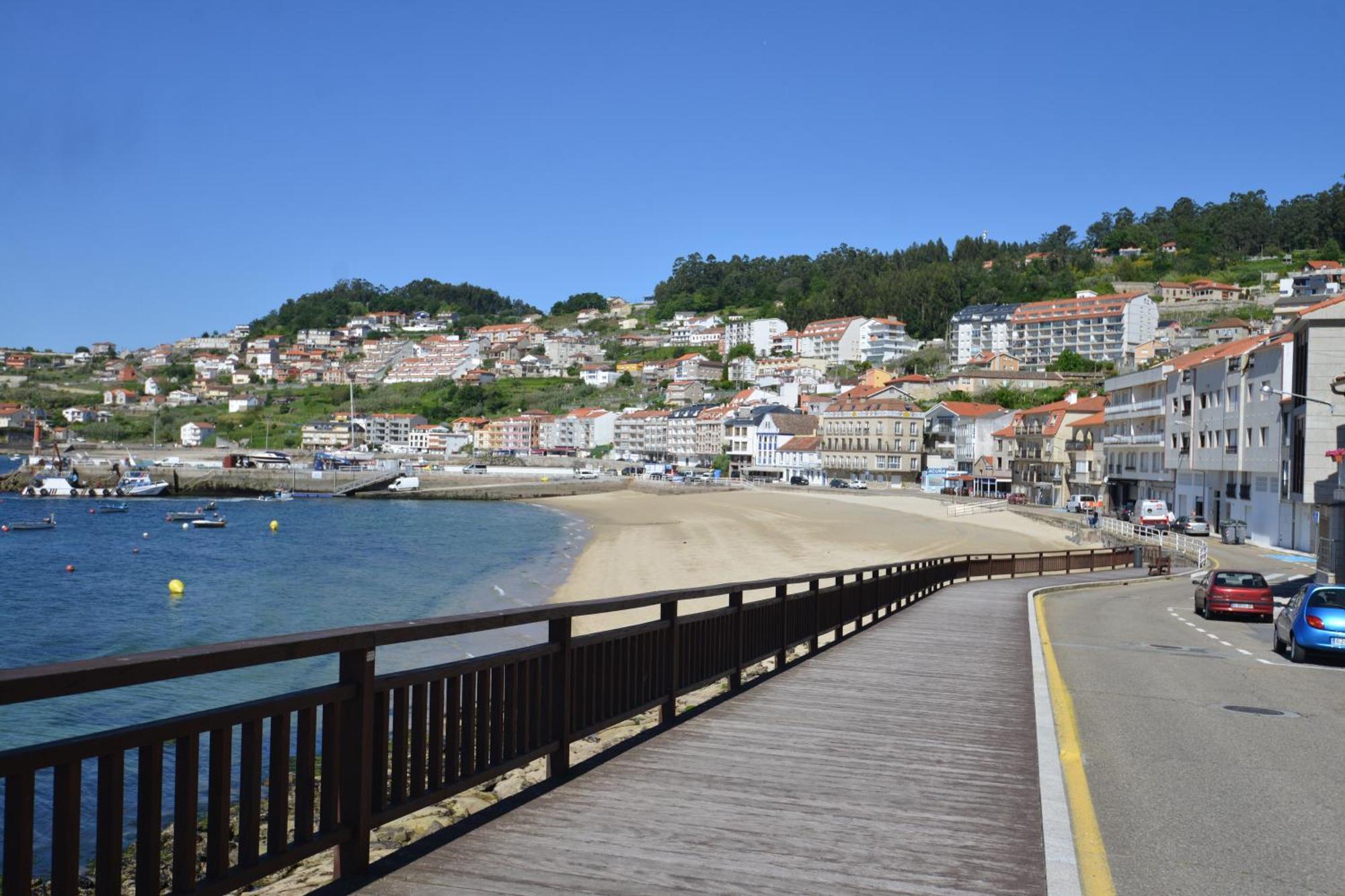 Coqueto Apartamento En Raxo, Sanxenxo Buitenkant foto