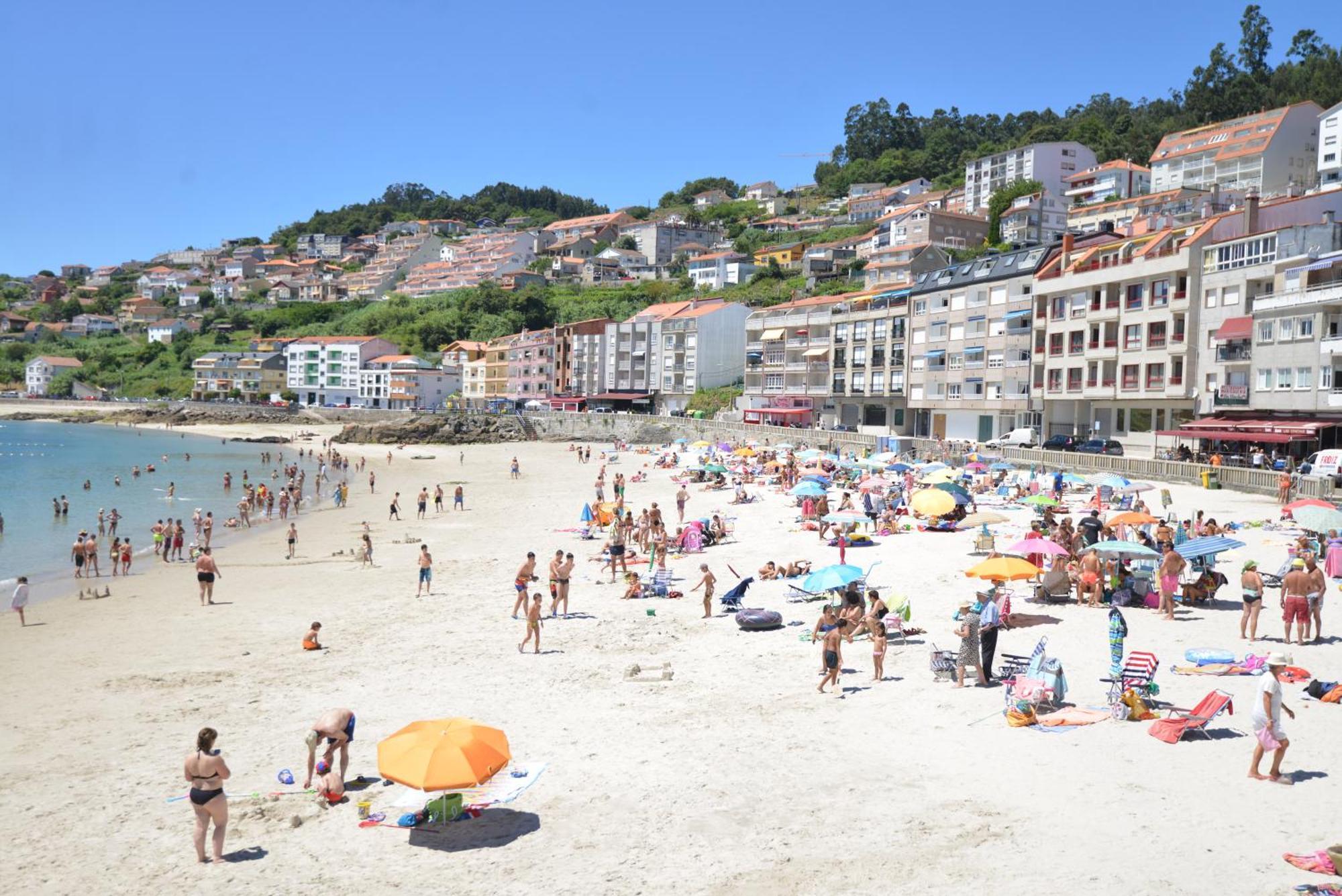 Coqueto Apartamento En Raxo, Sanxenxo Buitenkant foto