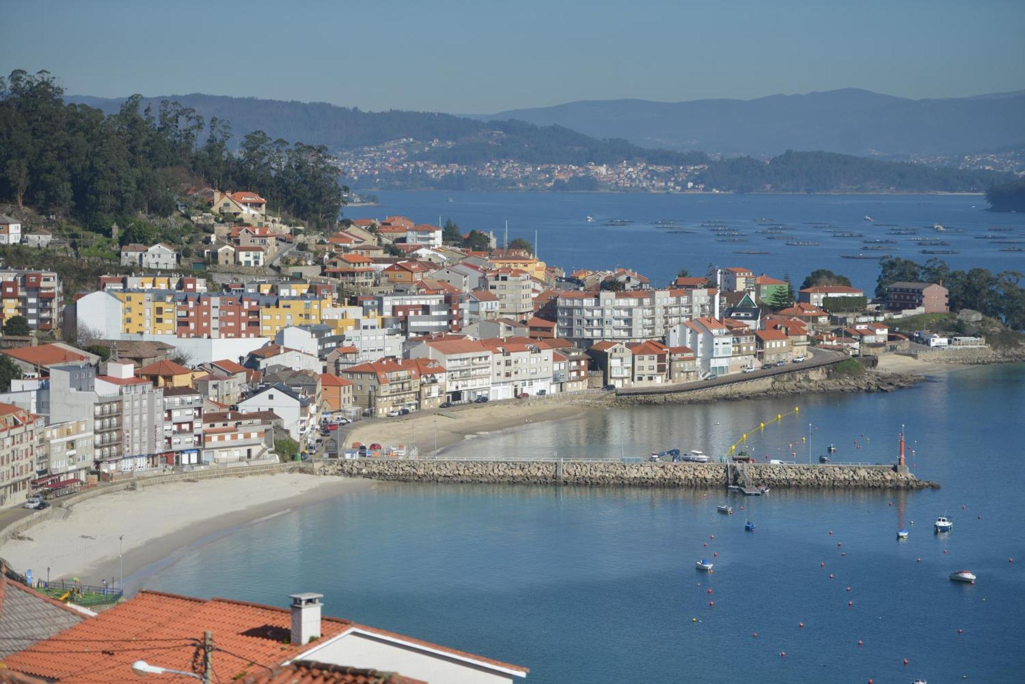 Coqueto Apartamento En Raxo, Sanxenxo Buitenkant foto