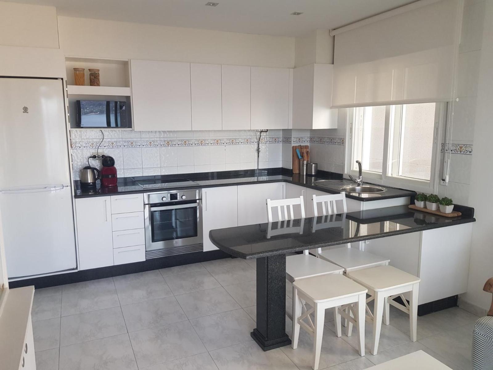 Coqueto Apartamento En Raxo, Sanxenxo Buitenkant foto