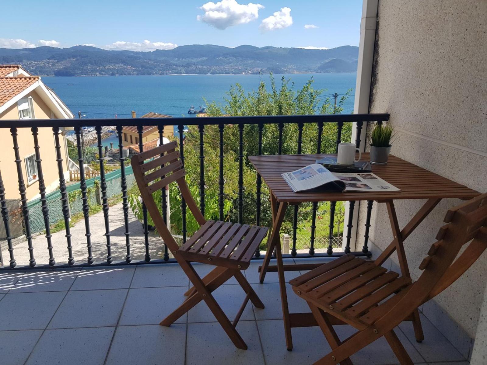 Coqueto Apartamento En Raxo, Sanxenxo Buitenkant foto